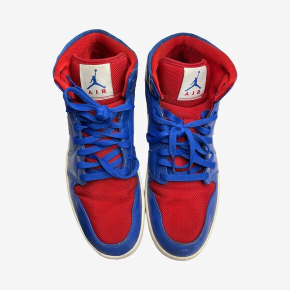 Nike Air Jordan 1 Flight 3 Blue Red White Mens Size 13 Basketball Shoes 2012 - Picture 9 of 12